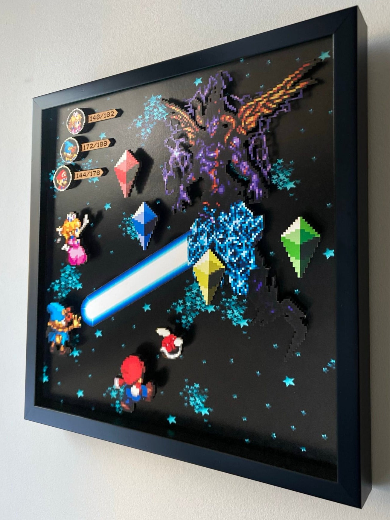 Mario RPG - Culex Battle