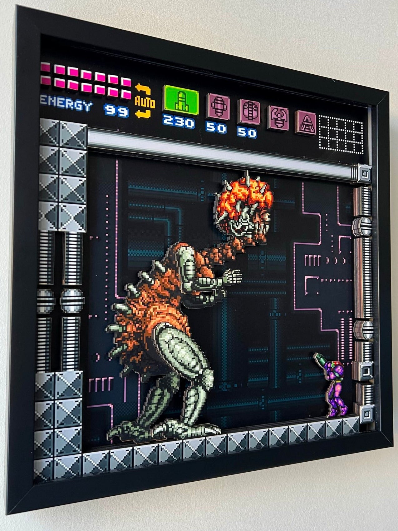 Super Metroid Shadow Box