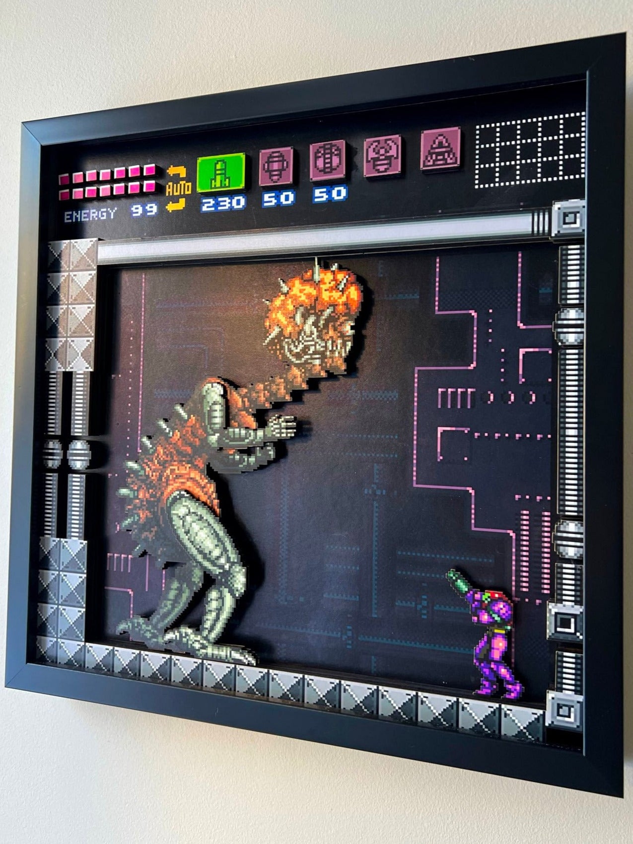 Super Metroid Shadow Box