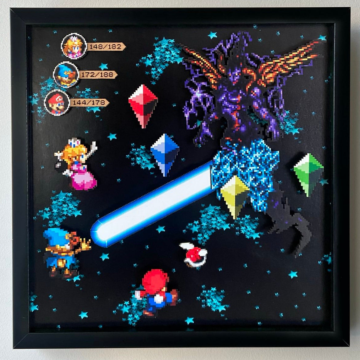 Mario RPG - Culex Battle